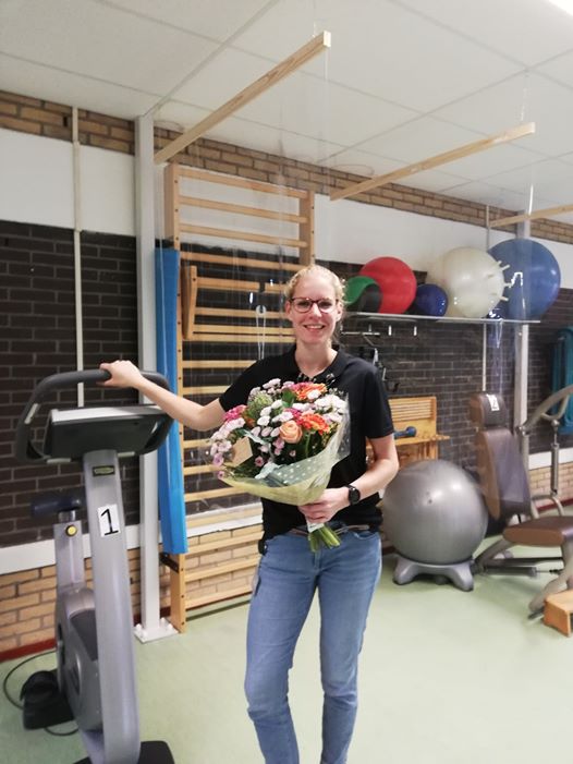 Geke Altena, geslaagd voor masteropleiding Geriatrie fysiotherapie
